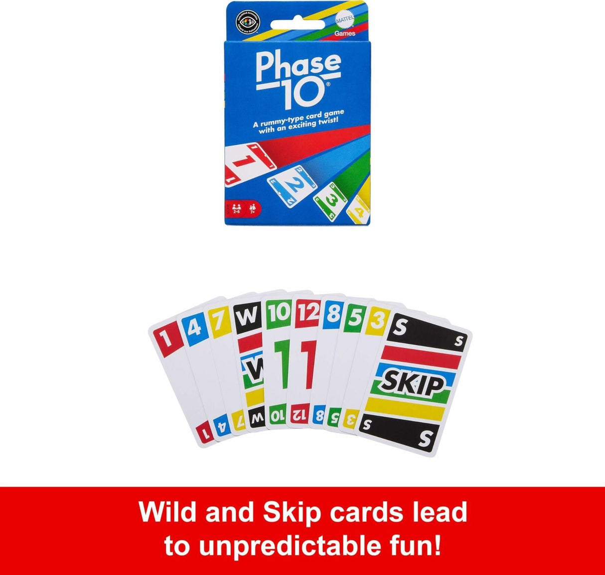 Mattel Games Phase 10 Card Game Mattel Games