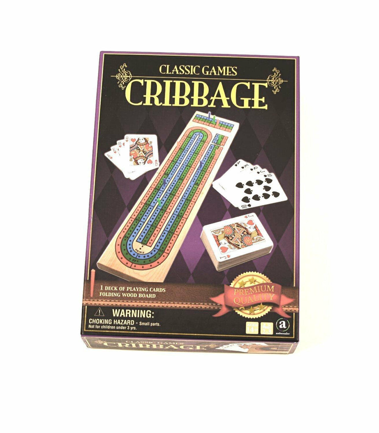 Merchant Ambassador ST009 Classic Games Cribbage Merchant Ambassador