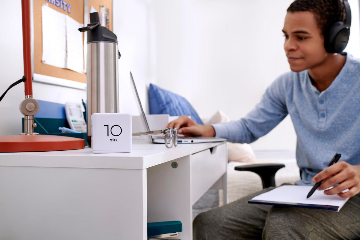 Mind Reader Pomodoro Productivity Timer Cube — 5, 10, 20 & 30 minute settings