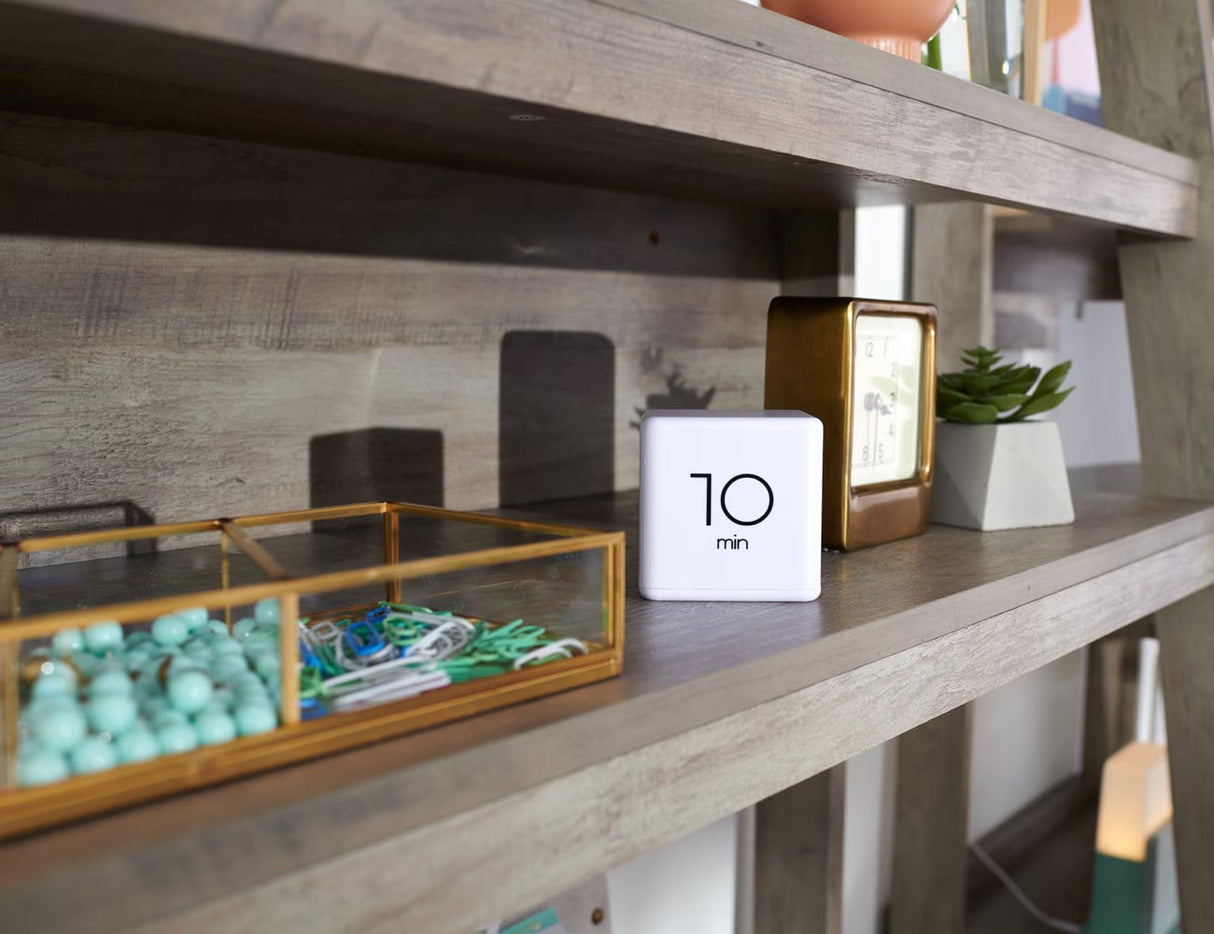 Mind Reader Pomodoro Productivity Timer Cube — 5, 10, 20 & 30 minute settings