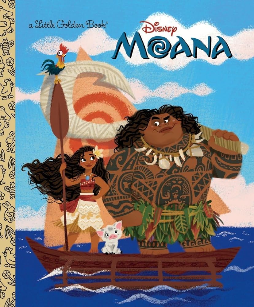 Moana Little Golden Book (Disney Moana) Laura Hitchcock, Griselda Sastrawinata-Lemay