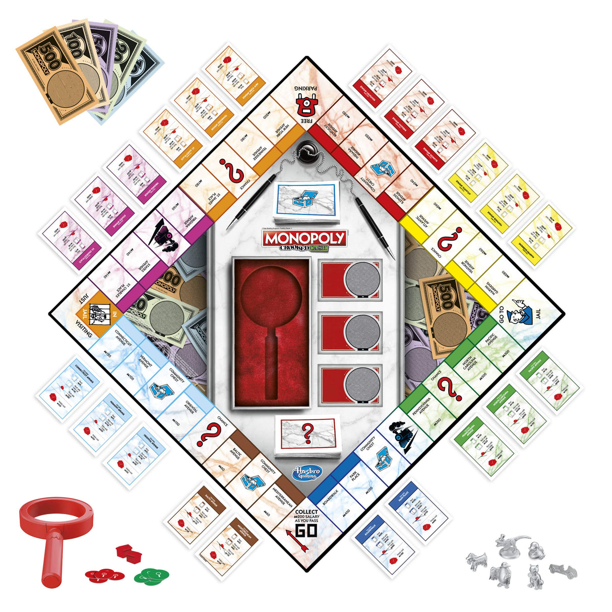 Monopoly Crooked Cash Board Game