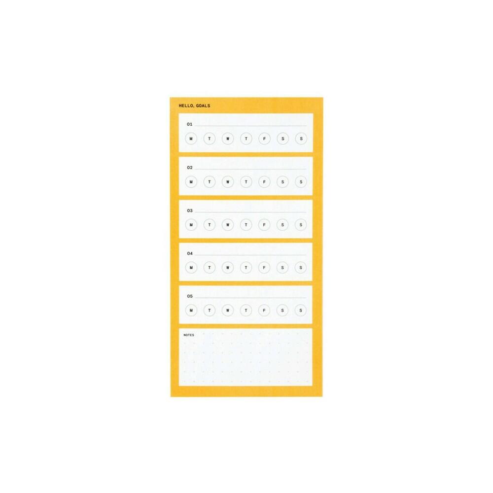 Noted By Post-It Daily Goals Note Pad - (100 Sheets)
