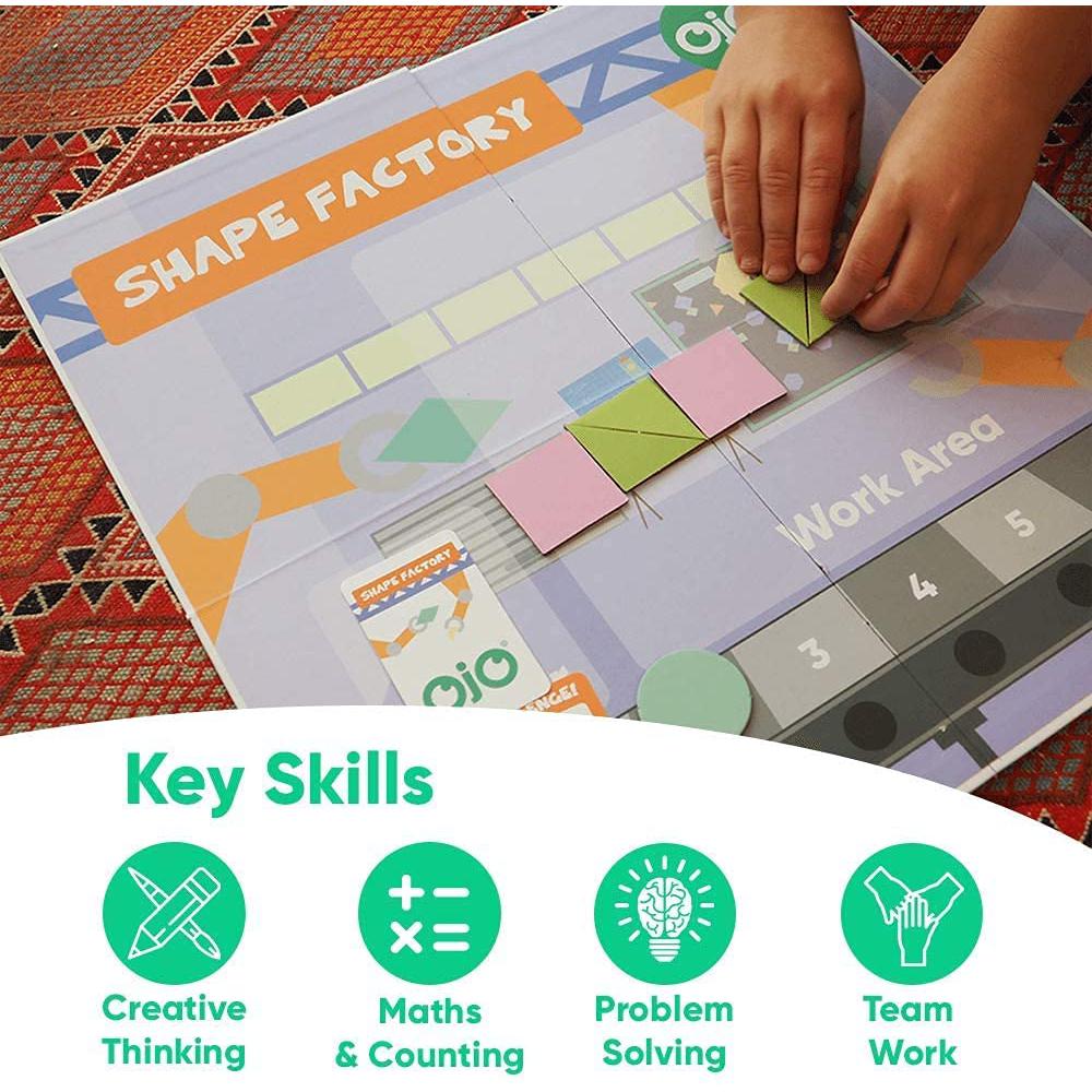 OjO Shape Factory Creative & Educational Toy for Toddlers OjO