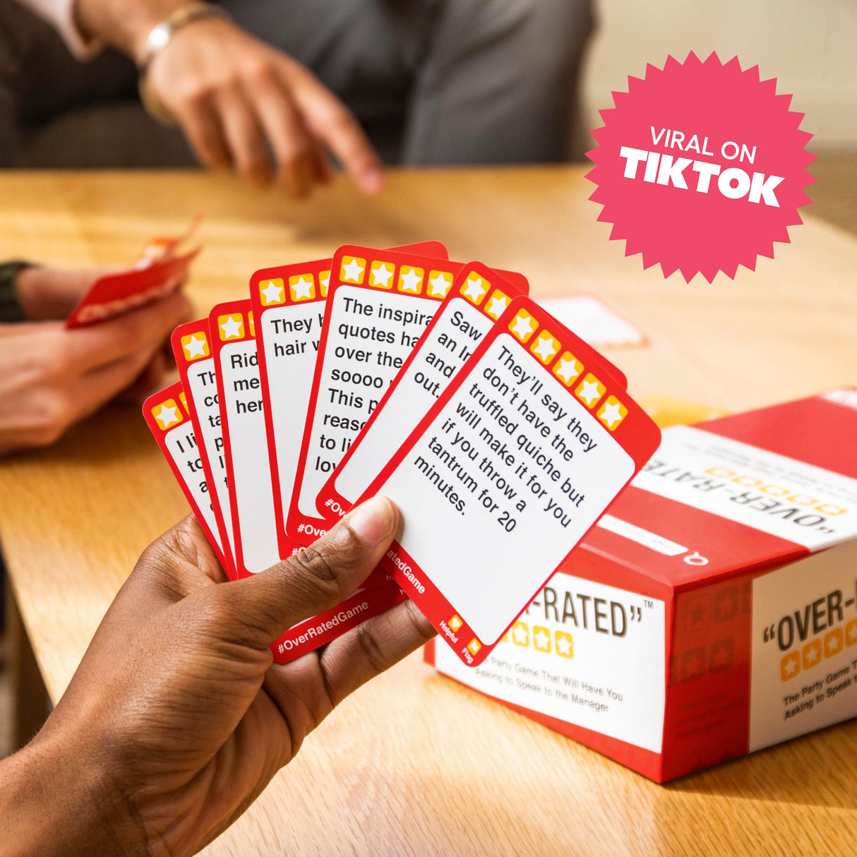 Over-Rated - The Game of Ridiculous Reviews WHAT DO YOU MEME?