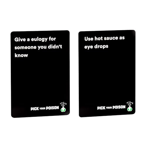 Pick Your Poison After Dark Party Game Dyce Games