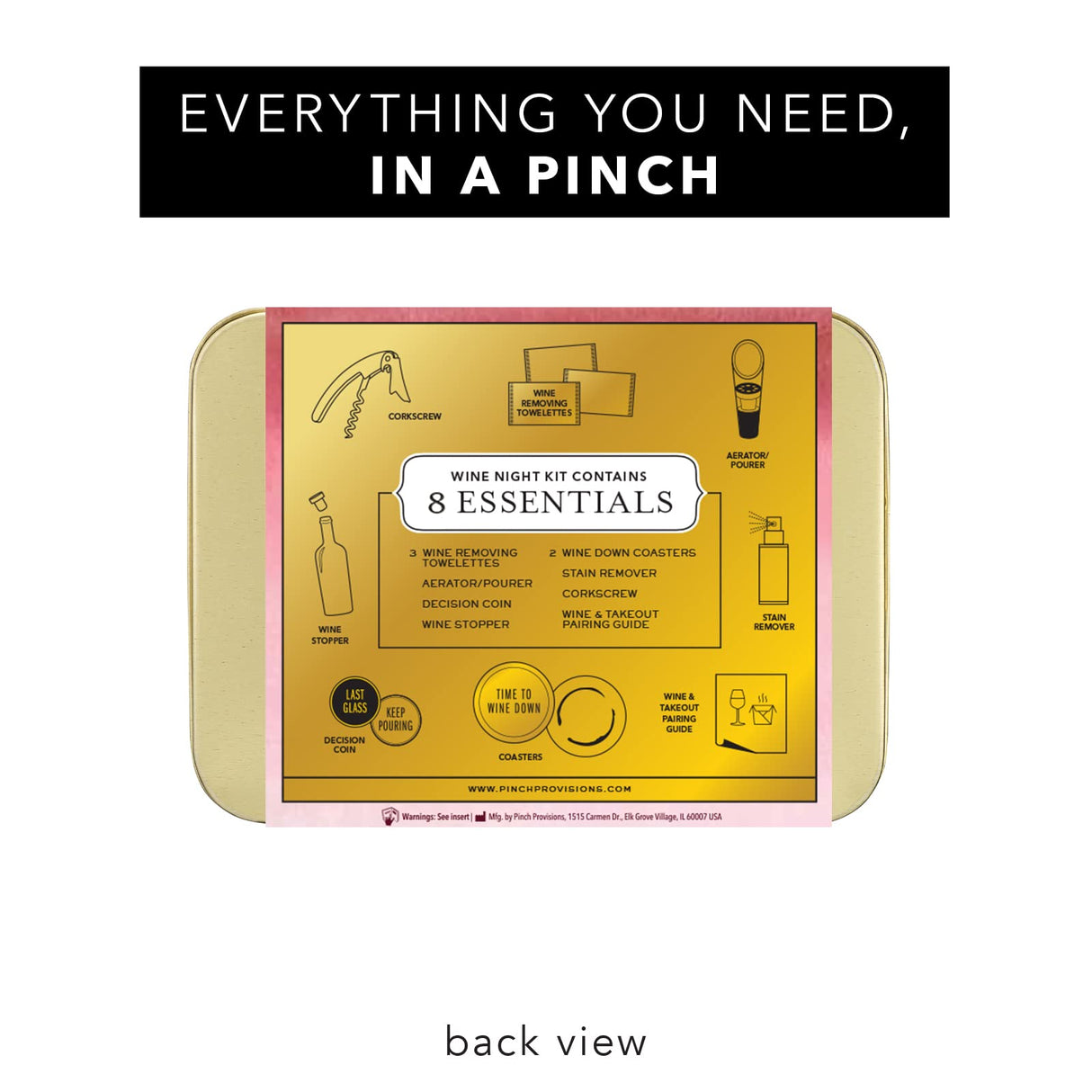 Pinch Provisions Wine Night Kit