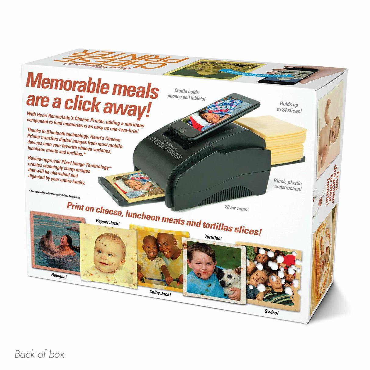 Prank-O Cheese Printer Gag Gift Empty Box