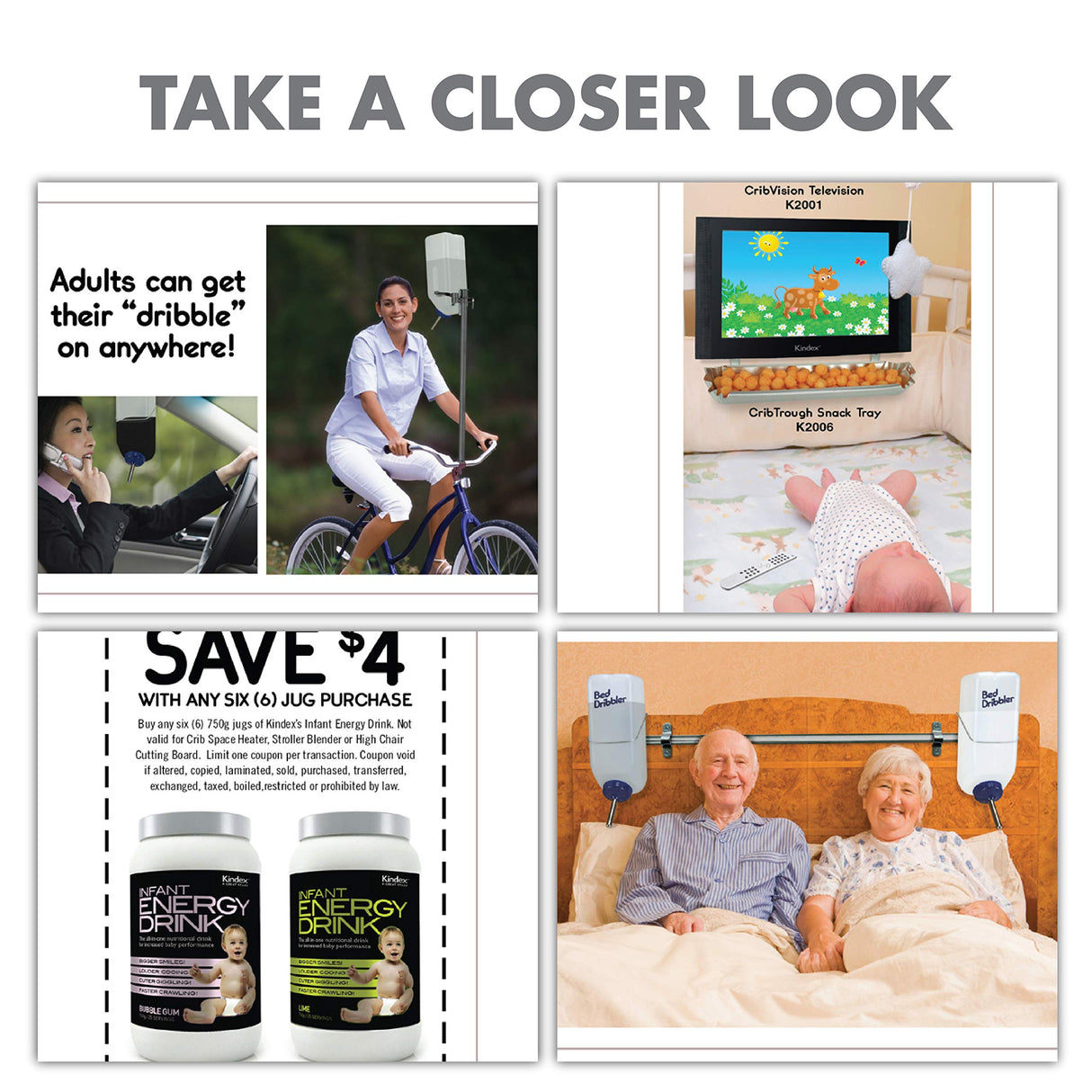 Prank-O Crib Dribbler Gag Gift Empty Box Prank-O