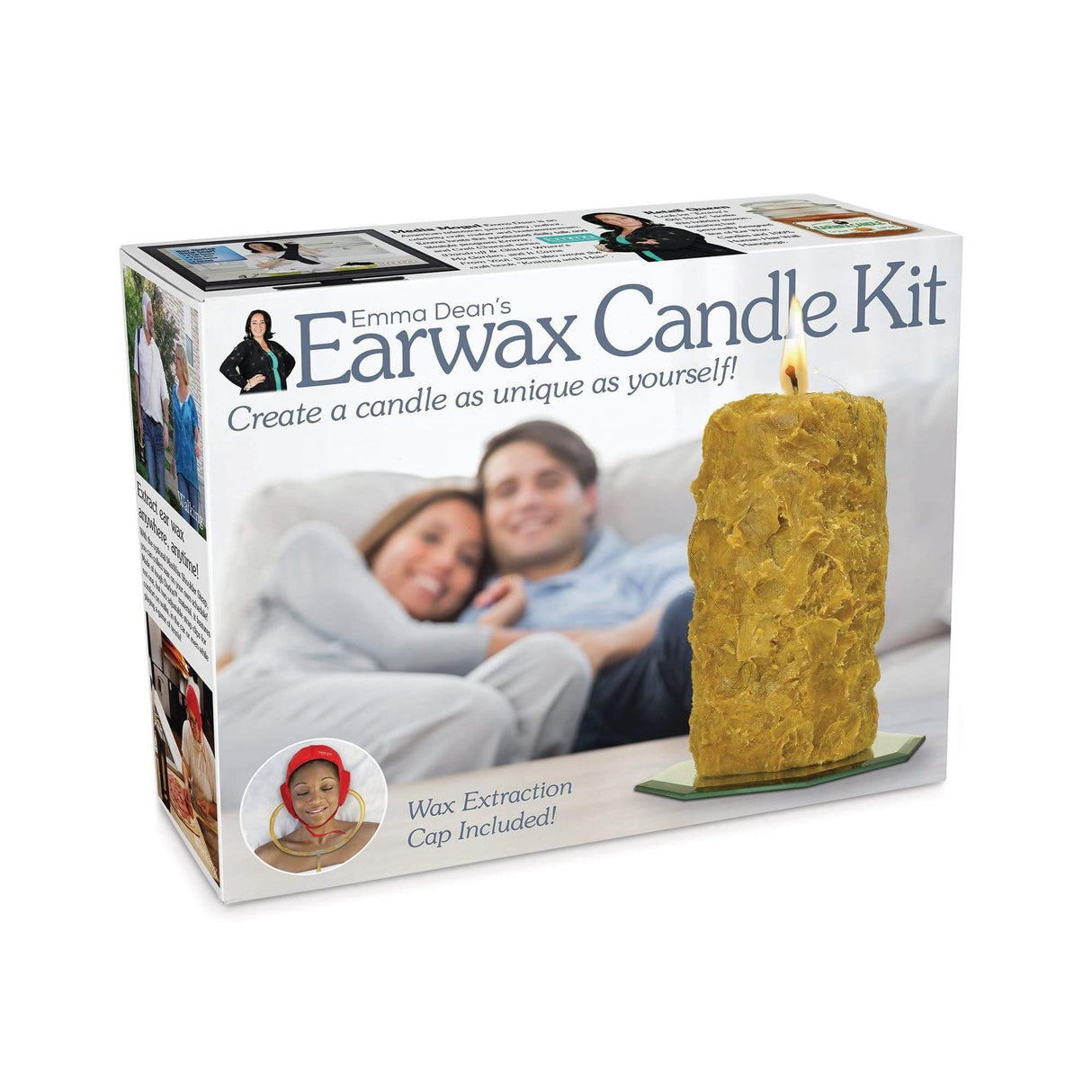 Prank-O Earwax Candle Kit Gag Gift Empty Box Prank-O