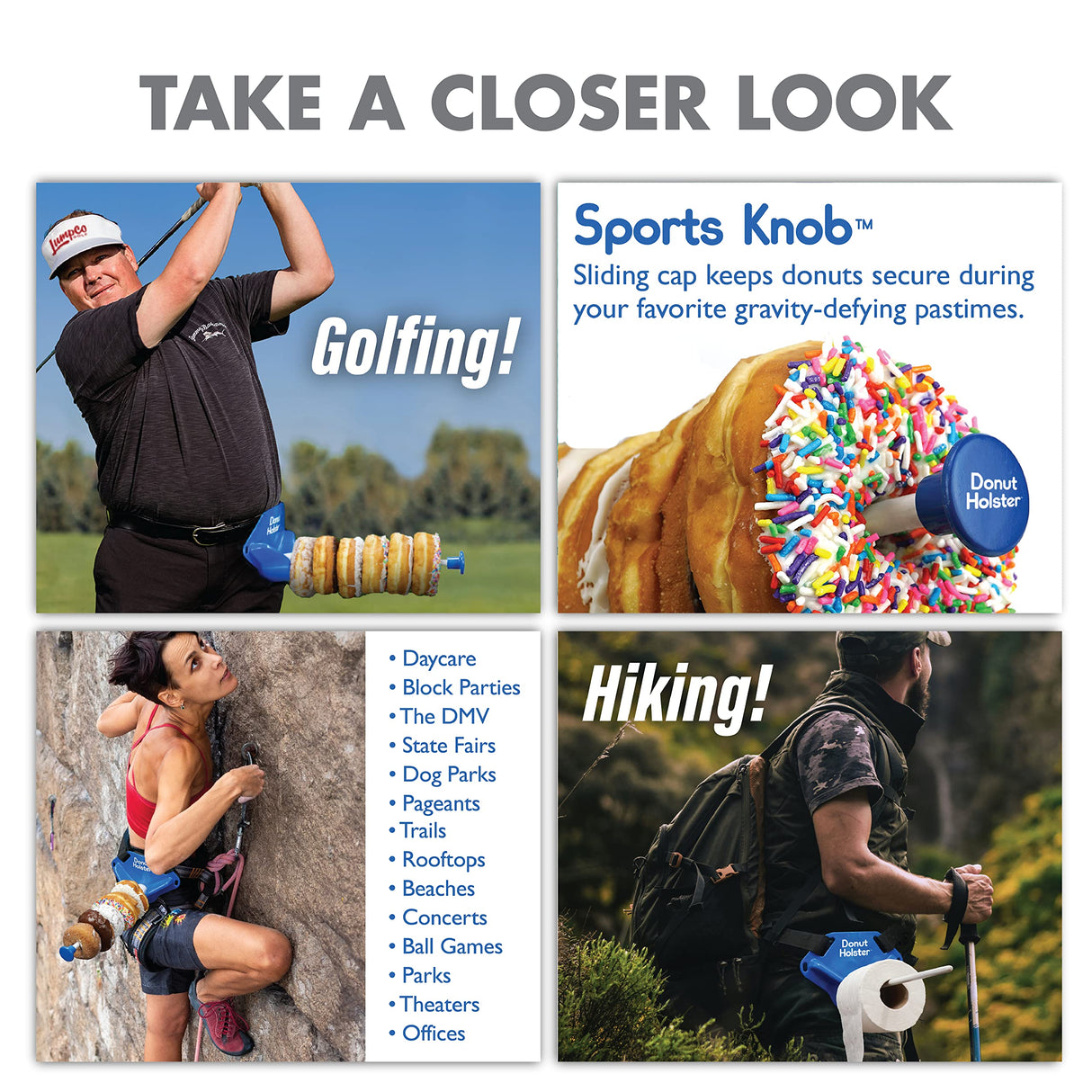 Prank-O Gag Gift Empty Box - Donut Holster Prank-O