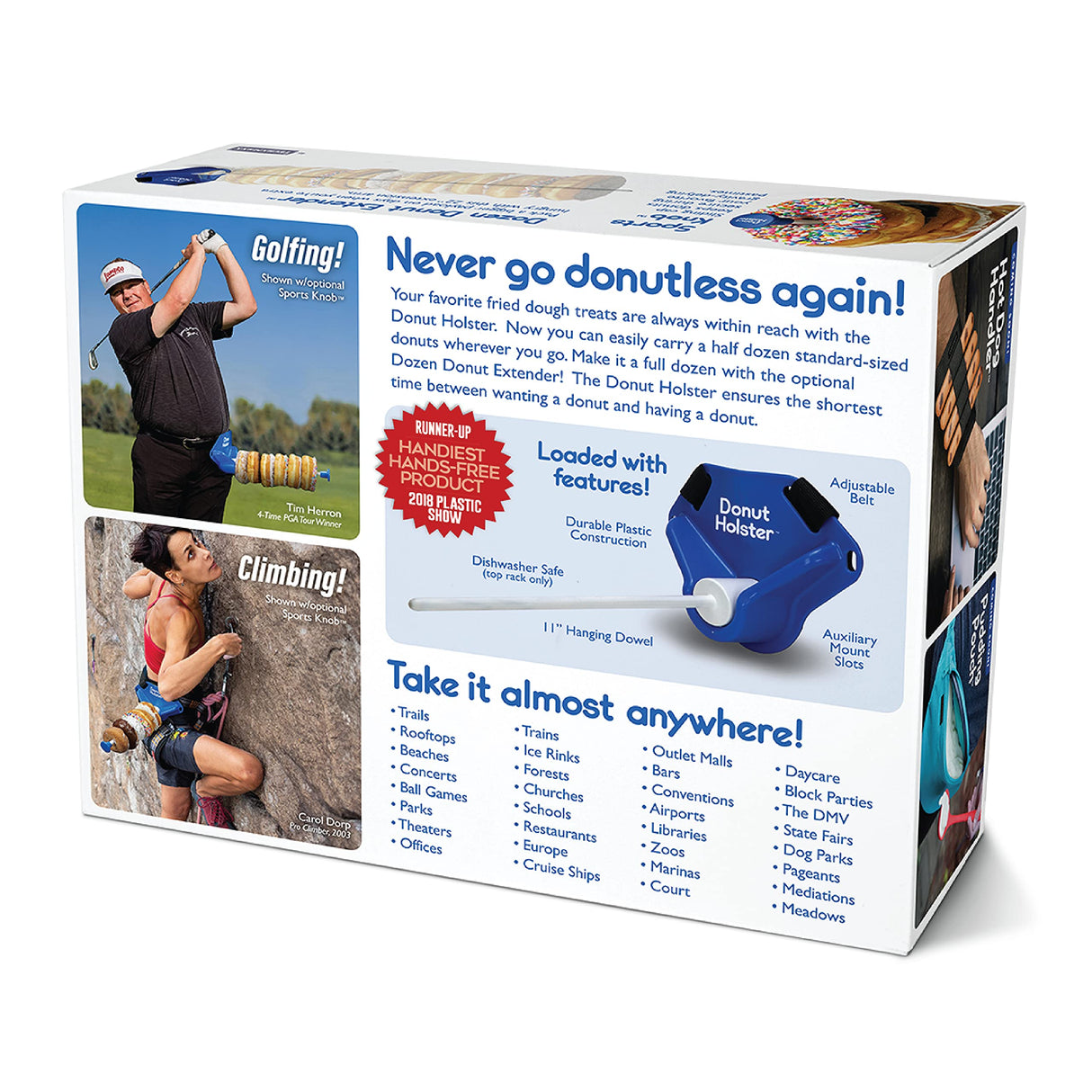 Prank-O Gag Gift Empty Box - Donut Holster Prank-O