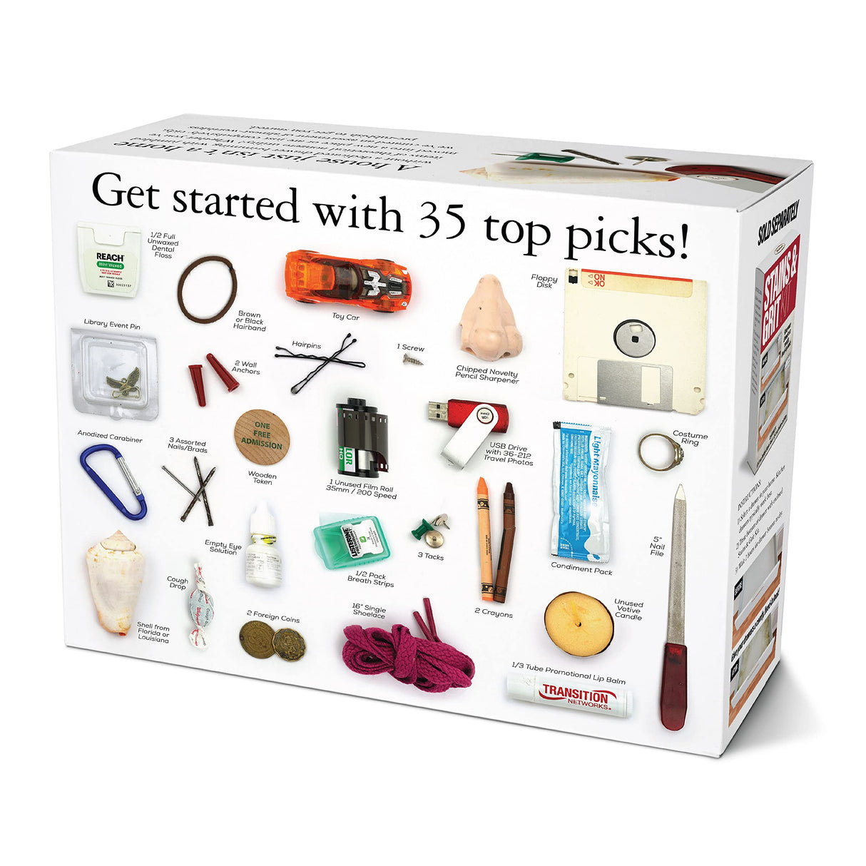 Prank-O Junk Drawer Kit Gag Gift Empty Box Prank-O