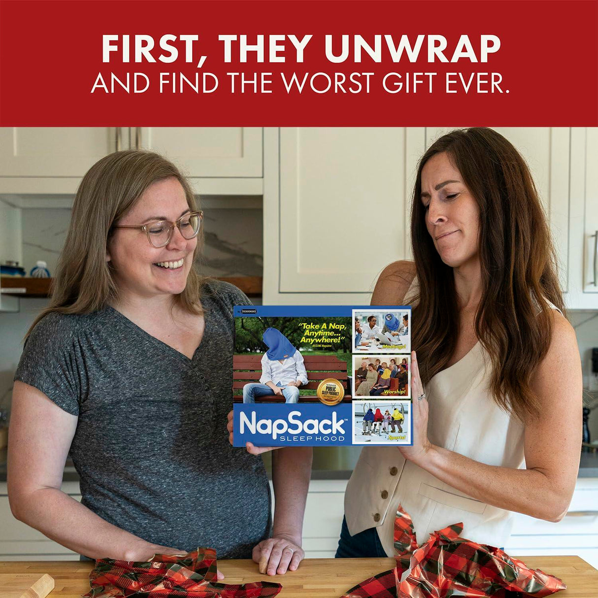 Prank-O Nap Sack Prank Gift Box Prank-O