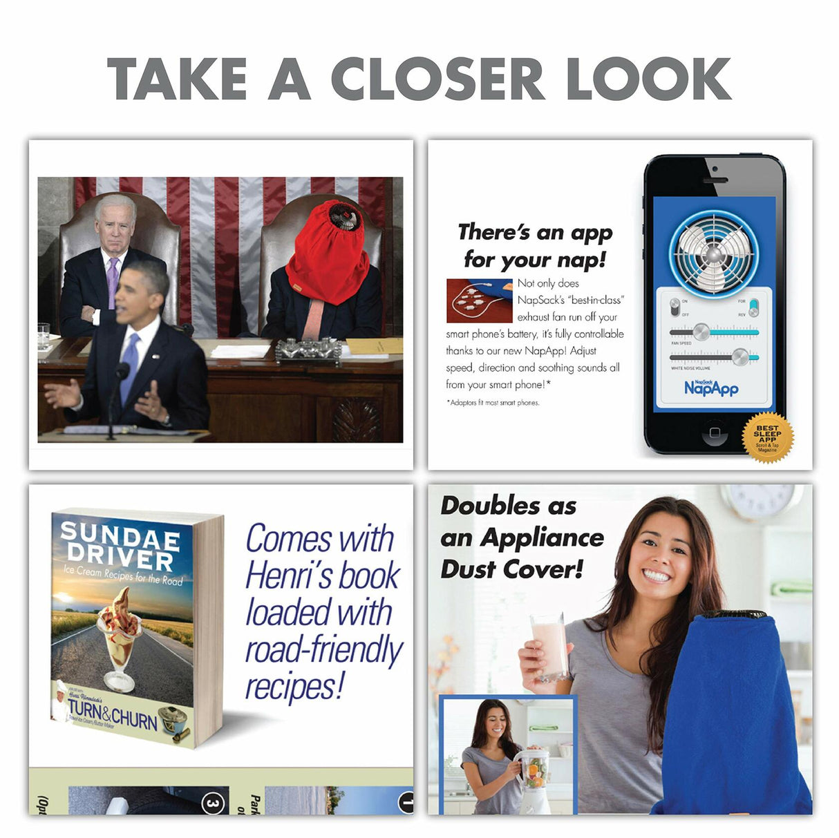 Prank-O Nap Sack Prank Gift Box Prank-O