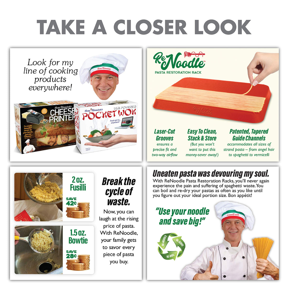 Prank-O - ReNoodle Pasta Recycler Prank Gift Box Prank-O
