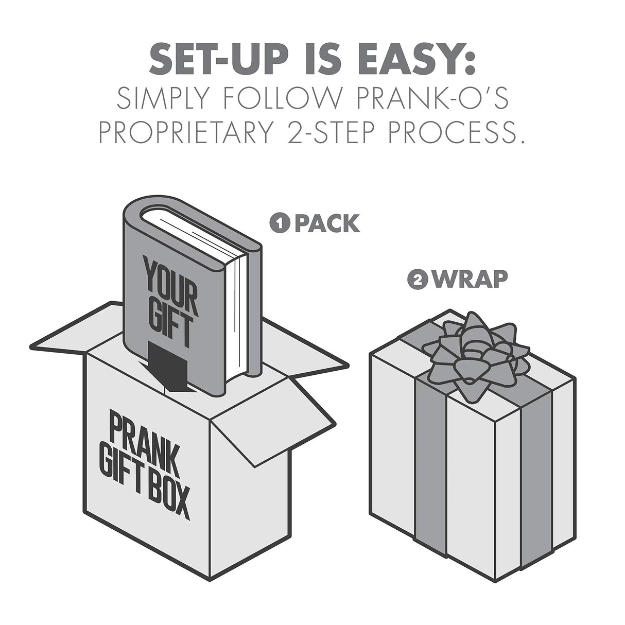 Prank-O Tidy Tips Prank Gift Box