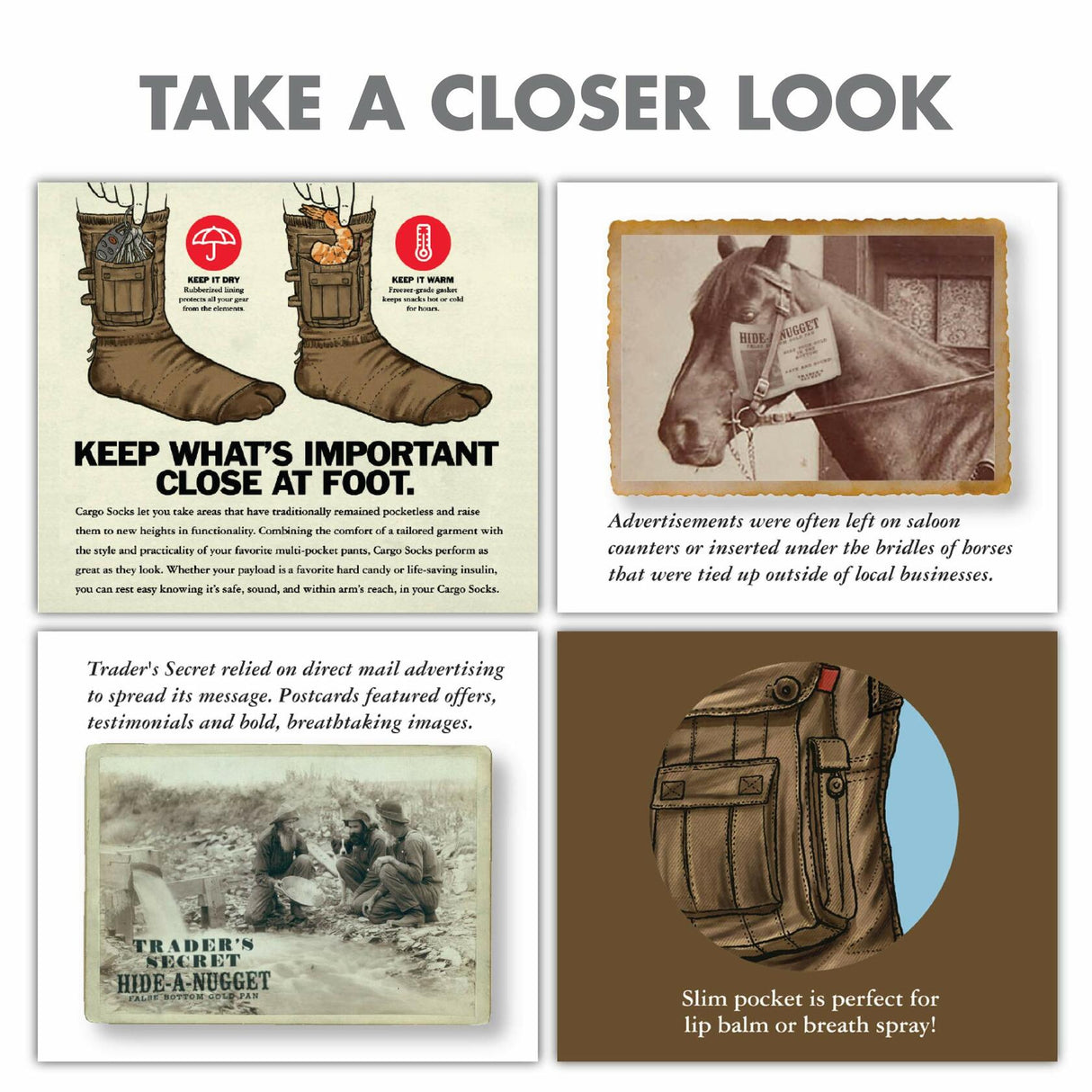 Prank Pack Prank Gift Box, Cargo Socks Prank-O