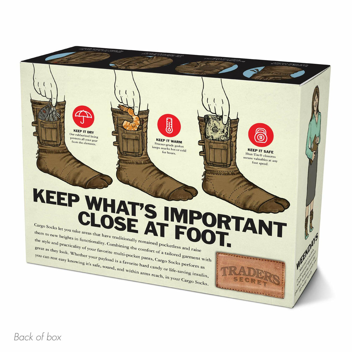 Prank Pack Prank Gift Box, Cargo Socks Prank-O