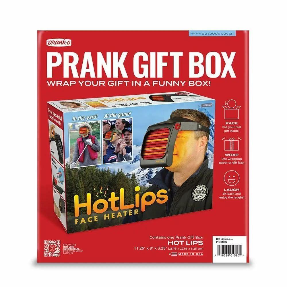 Prank Pack “HotLips” Prank Gift Box, Wrap Your Real Present in a Funny Authentic Prank-O Gag Present Box, Novelty Gifting Box for Pranksters