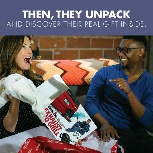 Prank Pack, Carbecue Prank Gift Box, Wrap Your Real Present in a Funny Authentic Prank-O Gag Present Box | Novelty Gifting for Pranksters, Father's Day Gift Wrap