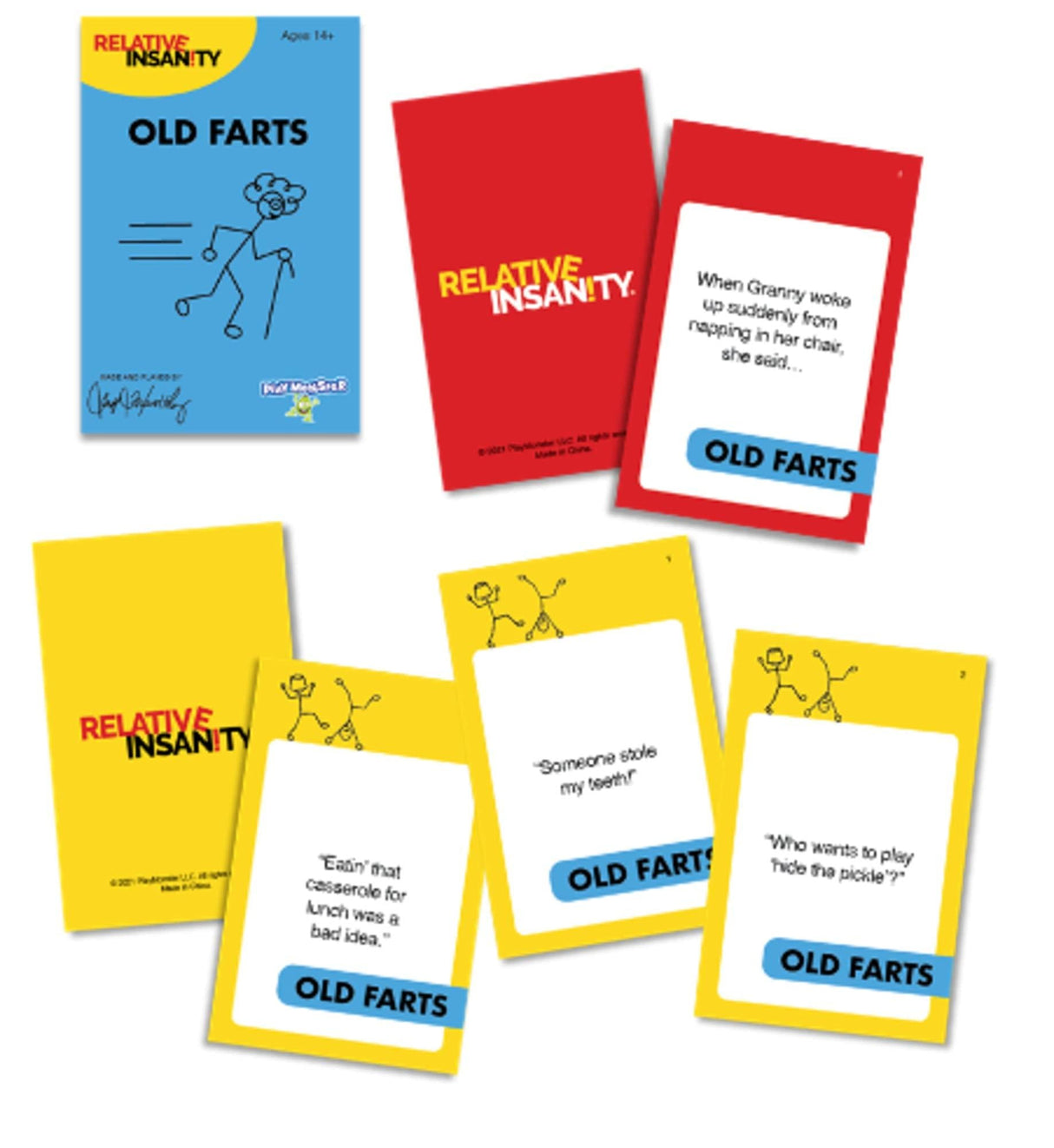 Relative Insanity, Old Farts Party Game PlayMonster