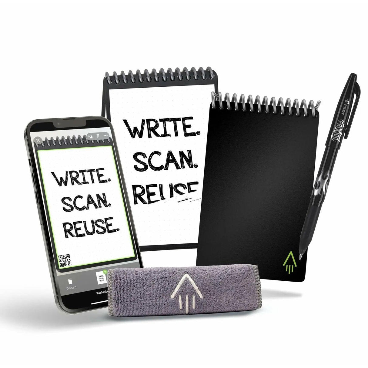 Rocketbook Smart Reusable Mini Notebook