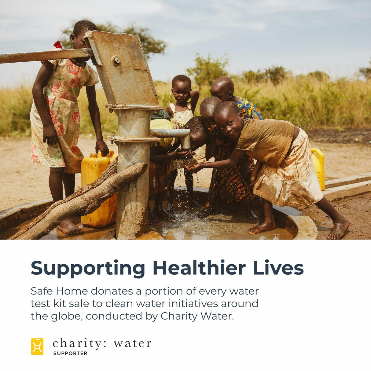 Safe Home® DIY Lead in Drinking Water Test Kit Safe Home