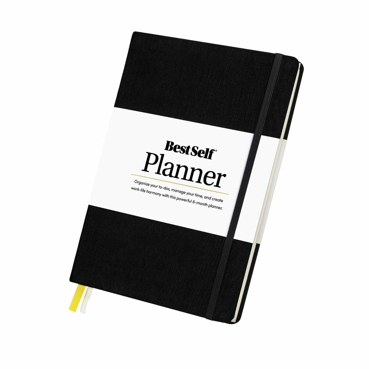 Self Planner By Bestself โUndated 6 Month Life Planner - 7"X10โ Notebook (Black)