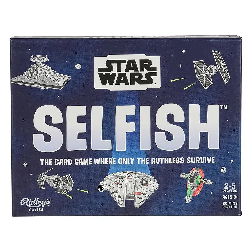 Selfish: Star Wars | A Card Game Where Only The Ruthless Survive | 2-5 Players | Ages 10+