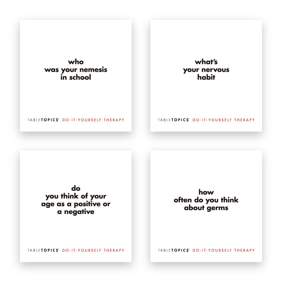 TableTopics Do-It-Yourself Therapy Tabletopics