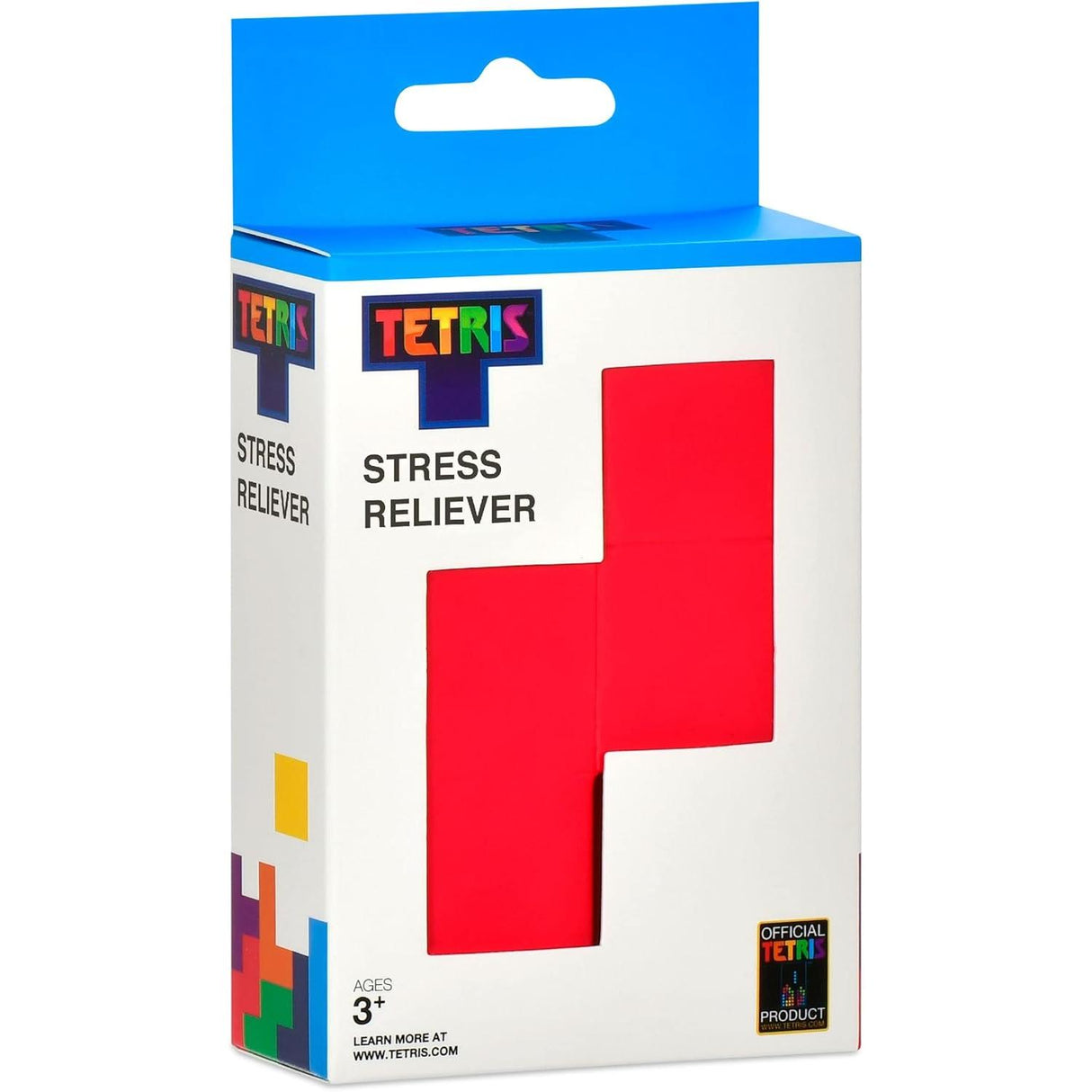 Tetris Squishy Stress Ball - Red