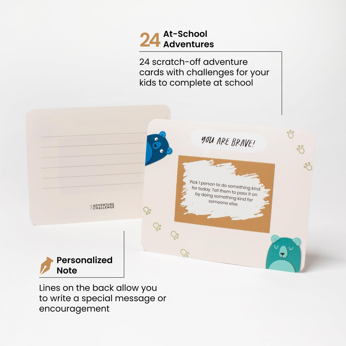 The Adventure Challenge Lunchbox Notes