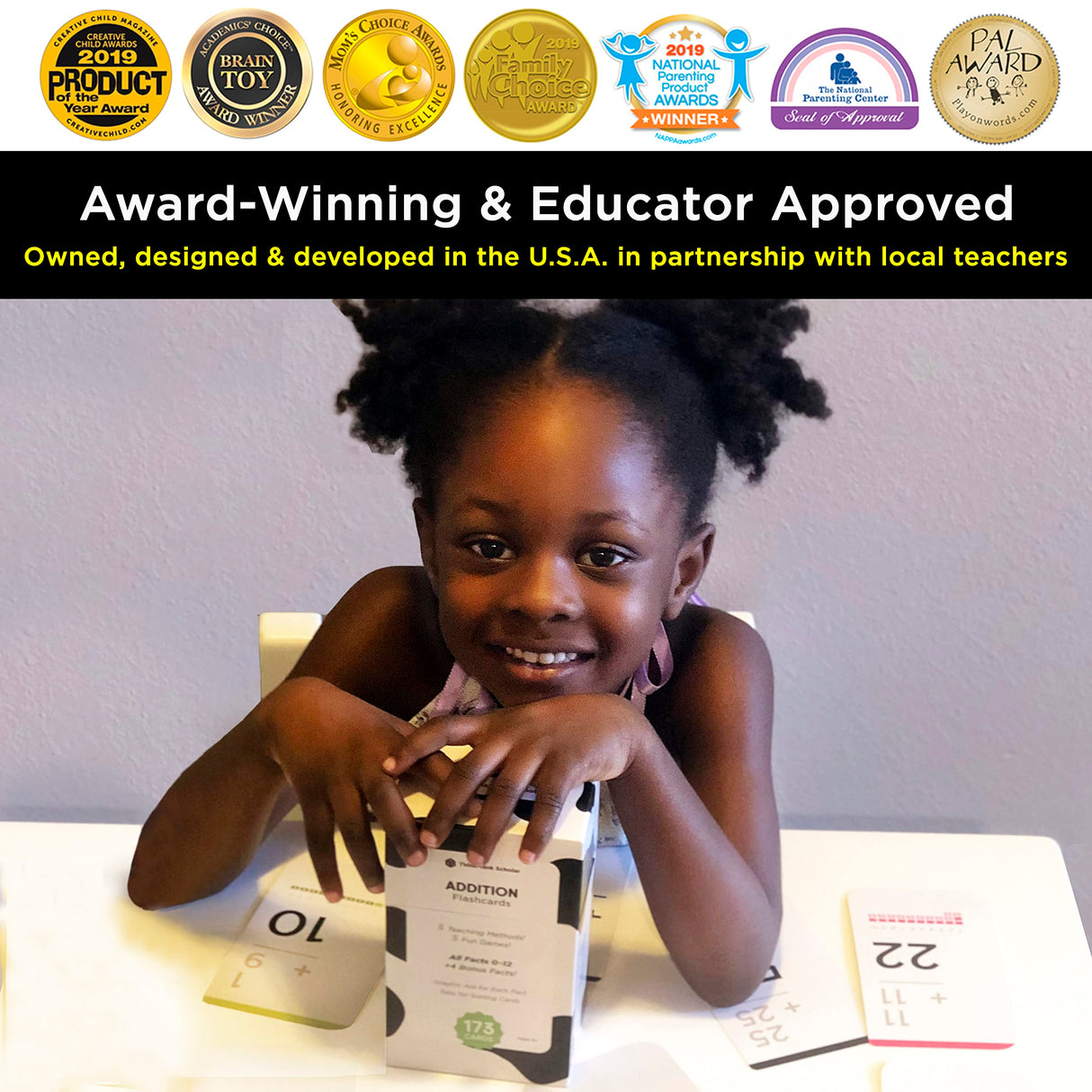 Think Tank Scholar 173 Addition Flash Cards Set Think Tank Scholar