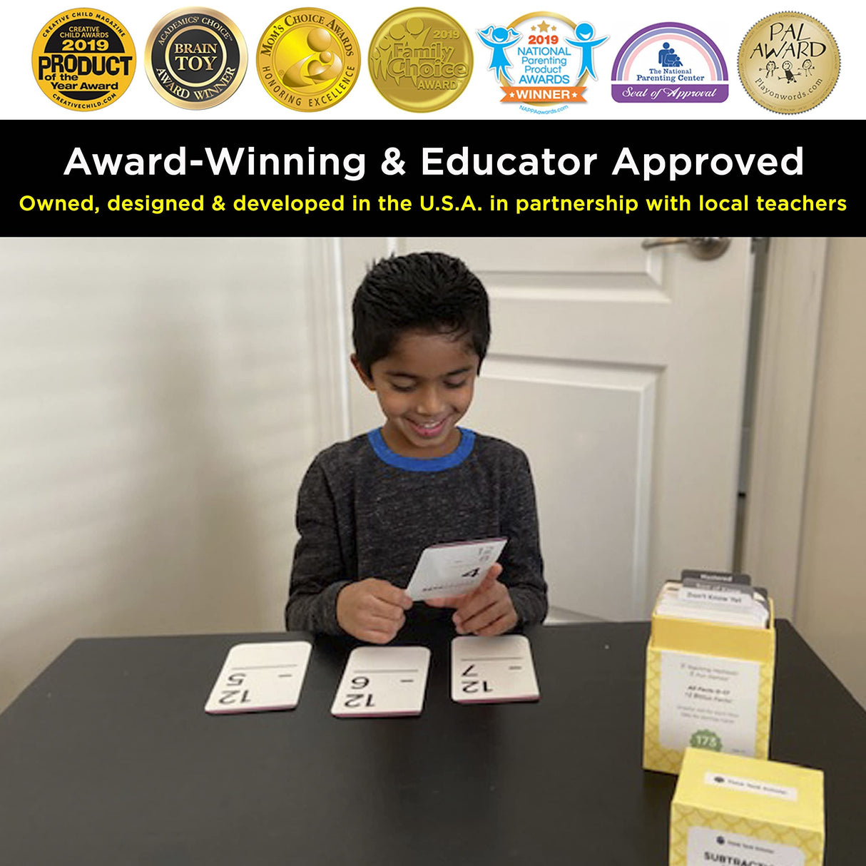 Think Tank Scholar - 173 Subtraction Flash Cards set Think Tank Scholar