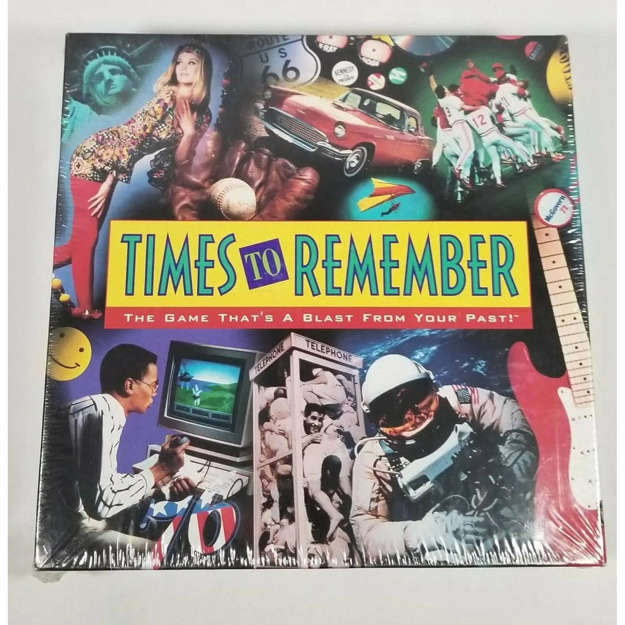 Times To Remember Vintage 1991 Trivia Board Game
