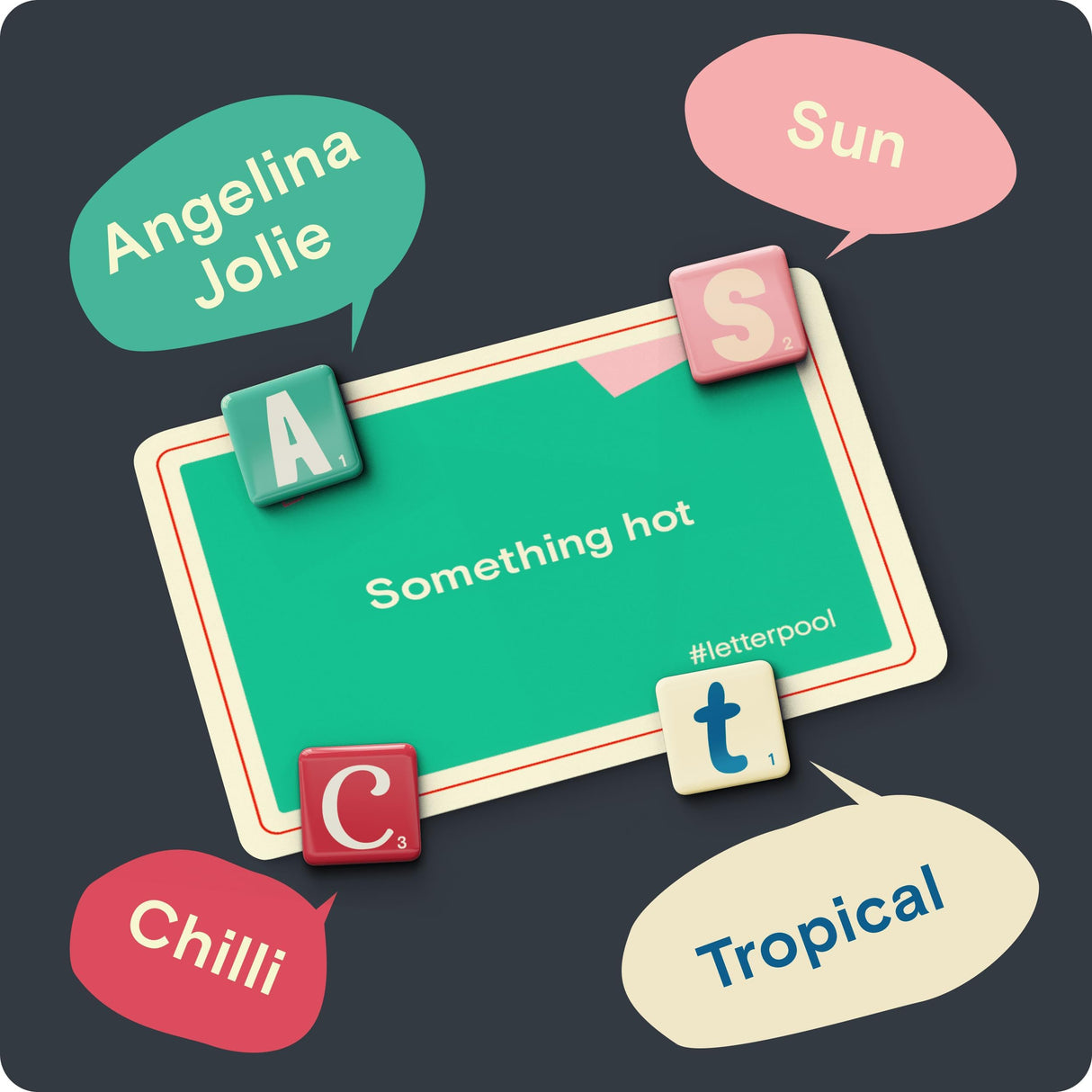 Tipsy Chicken Letterpool Game