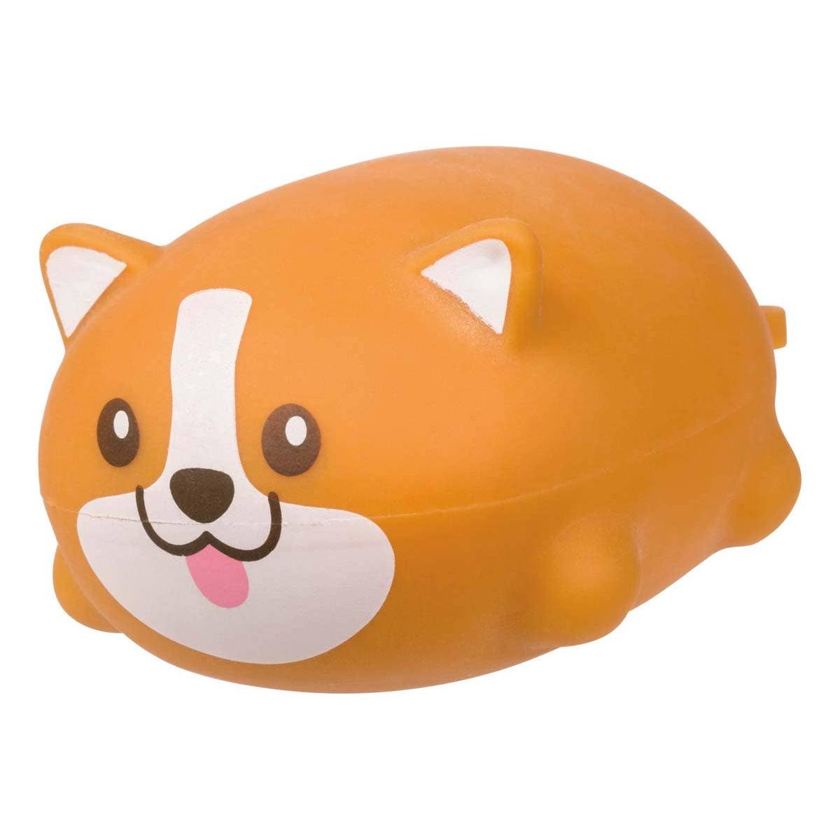Toysmith Chubby Corgis & Cat Stress Ball