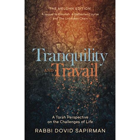 Tranquility and Travail A Torah Perspective On The Challenges Of Life by Rabbi Dovid Sapirman