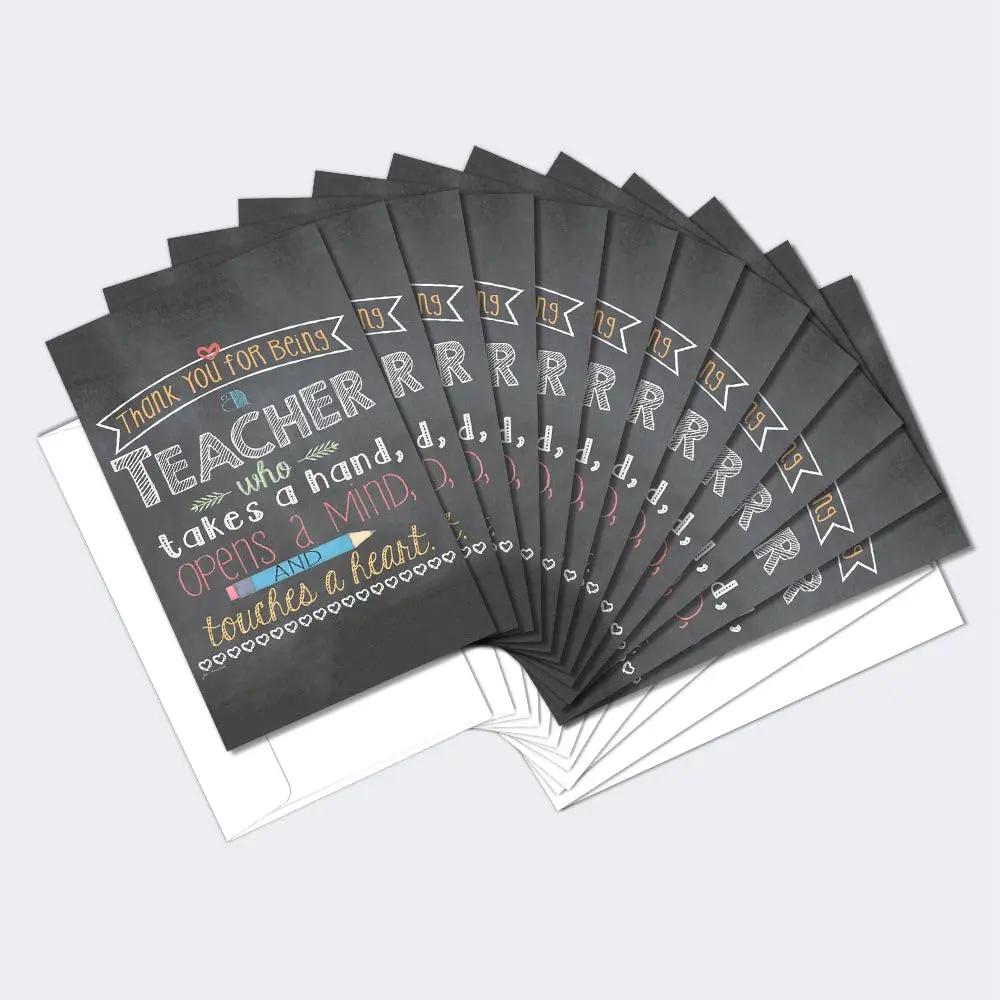 Tree-Free Greetings EcoNotes 12-Count Notecard Set With Envelopes - 4 x 6"