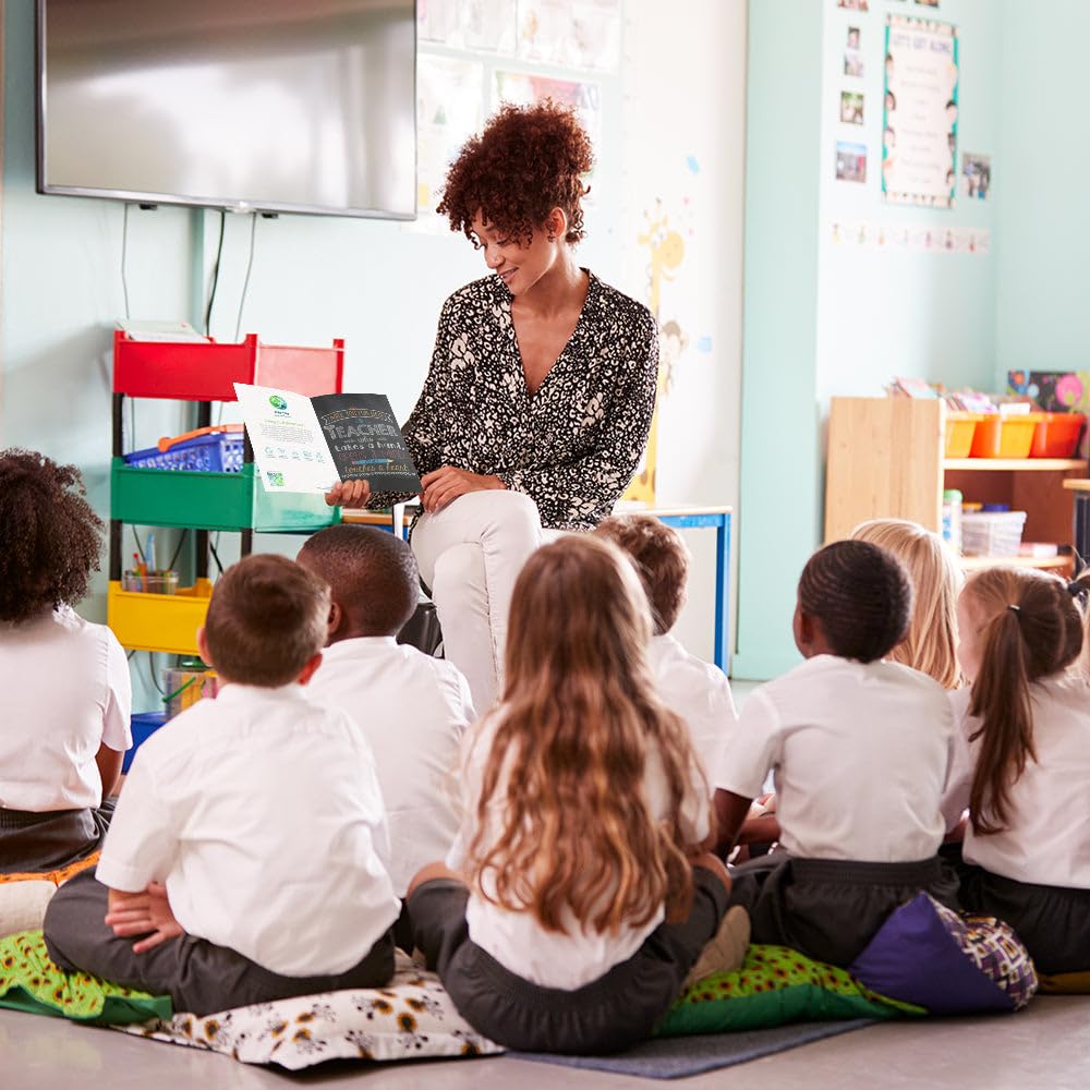 Tree-Free Greetings EcoNotes 12-Count Notecard Set With Envelopes - 4 x 6" Tree-Free Greetings