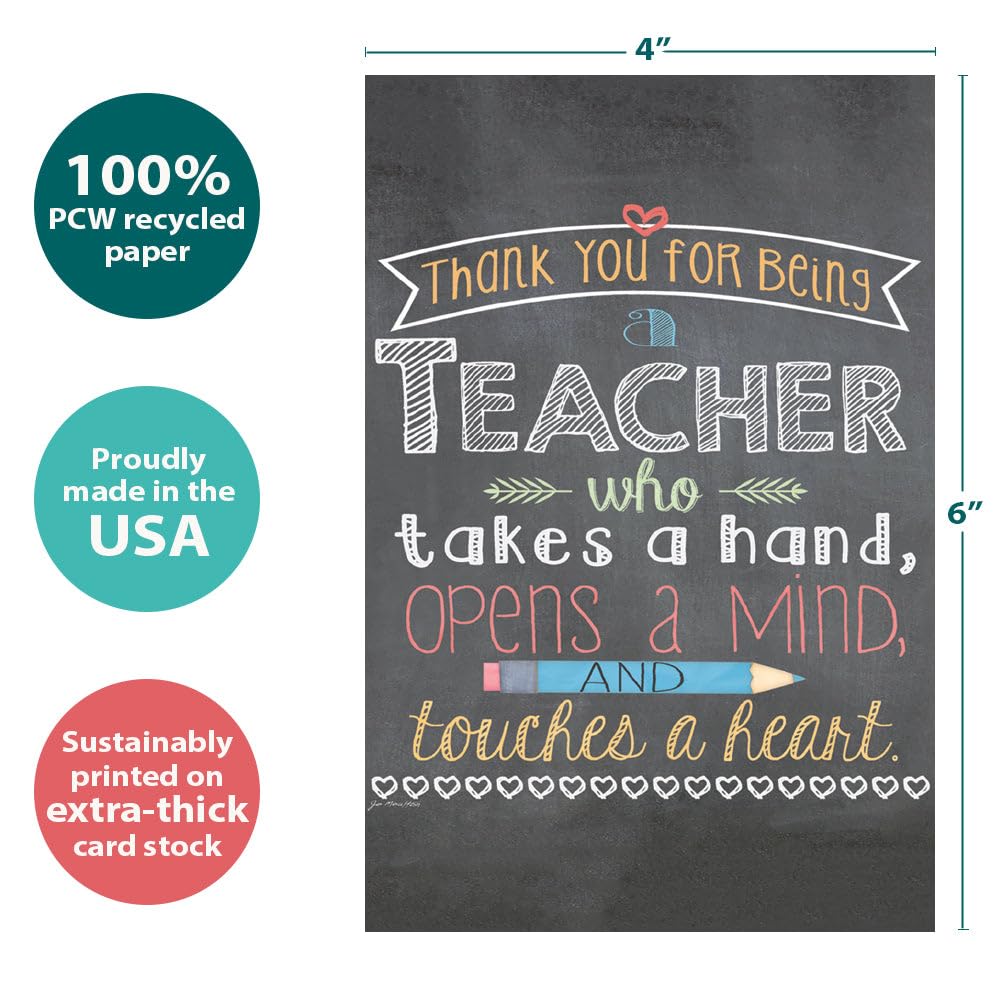 Tree-Free Greetings EcoNotes 12-Count Notecard Set With Envelopes - 4 x 6" Tree-Free Greetings