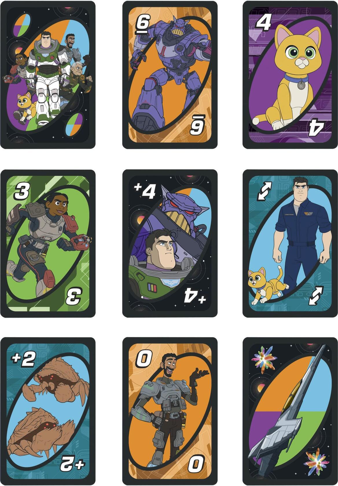 UNO Buzz Lightyear Mattel