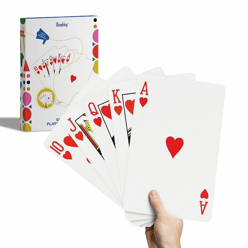 Wembley Jumbo Giant Playing Cards