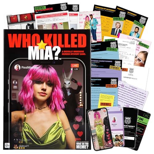 Who Killed Mia Murder Mystery Game WHAT DO YOU MEME?
