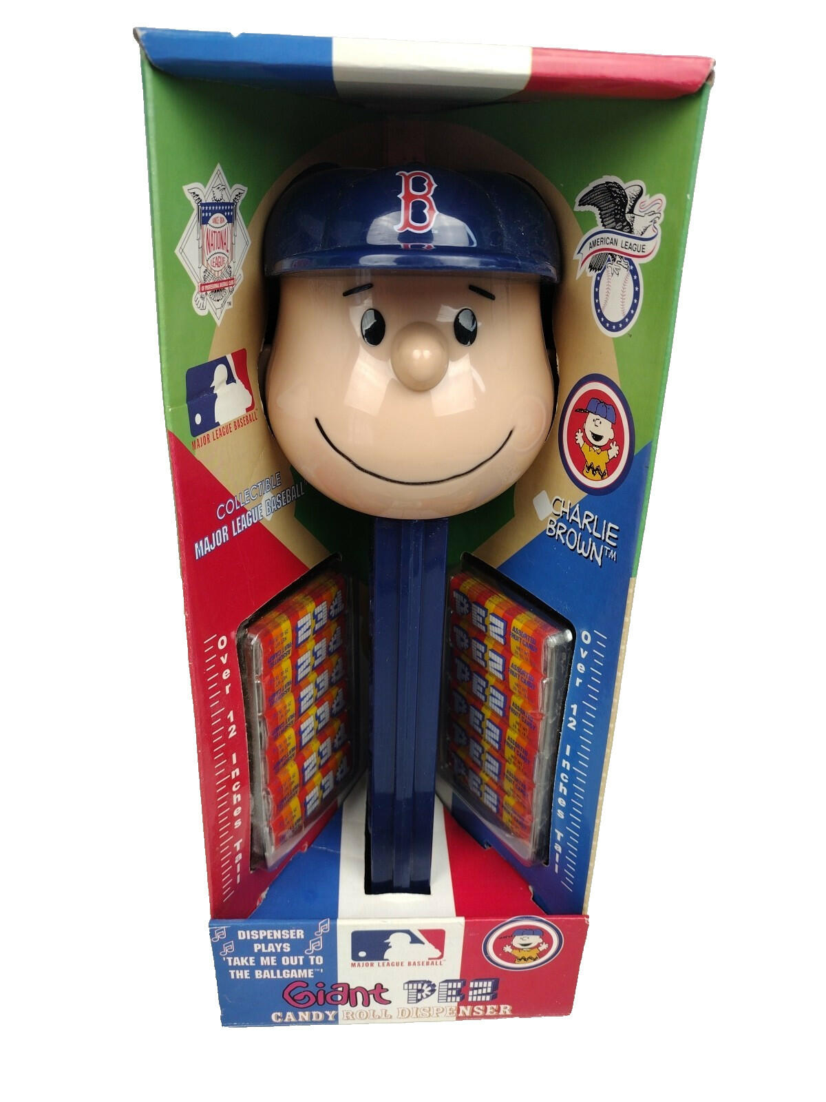 Charlie Brown Seattle Mariners - Giant Pez Dispenser
