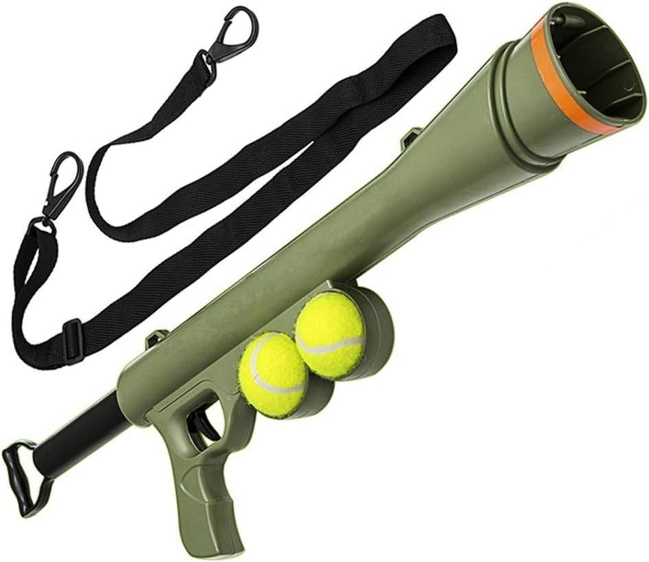 Dog Tennis Ball Launcher Bazooka Game