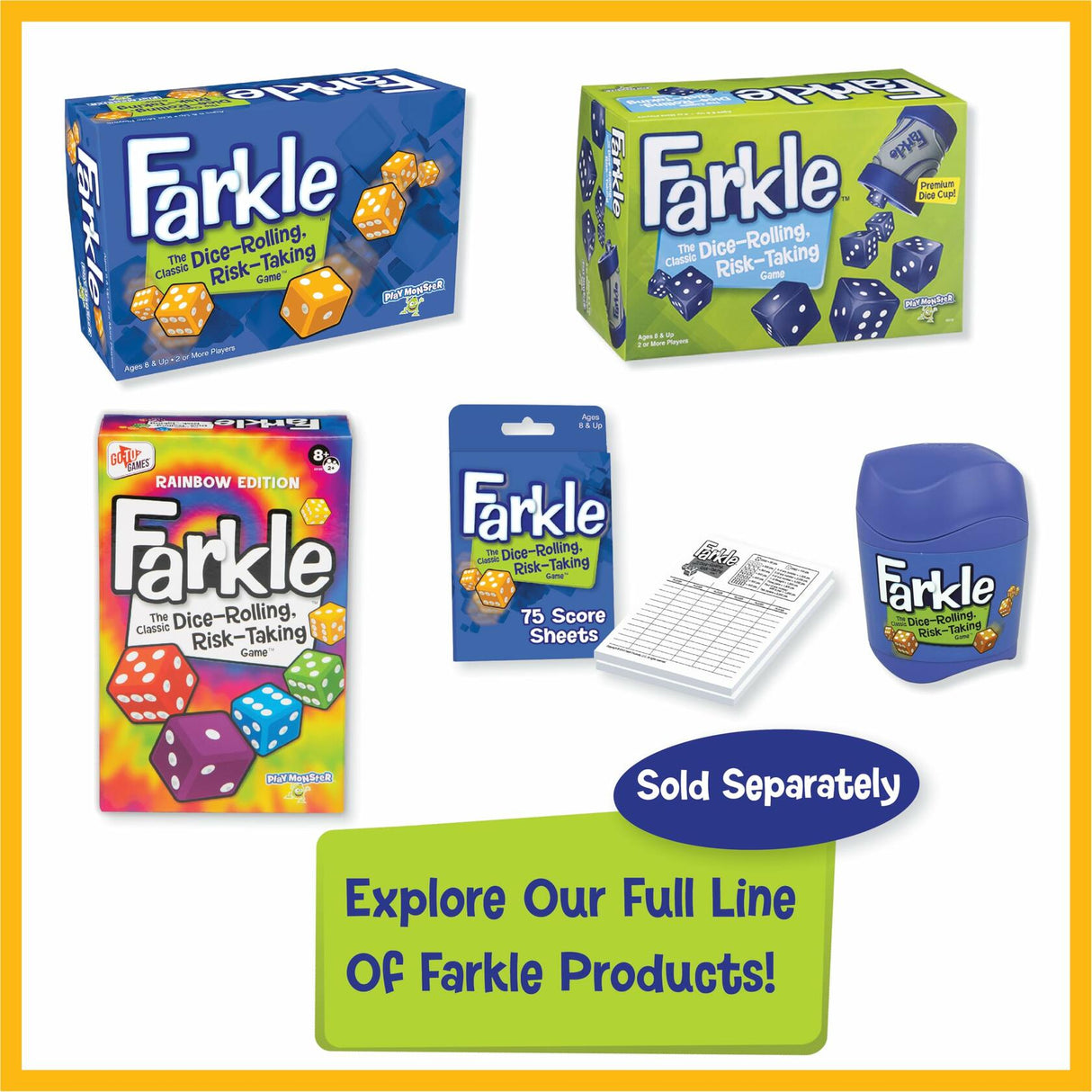 Farkle Score Sheets