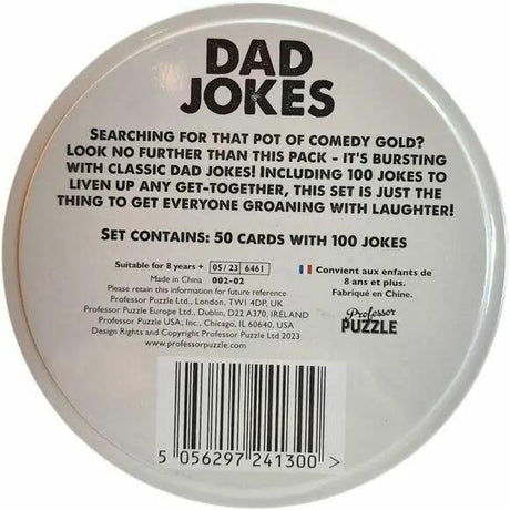 100 Classic Dad Jokes Tin
