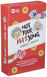 Hasbro Gaming Not Your Ma's Jong, A Fast-Paced Card Game